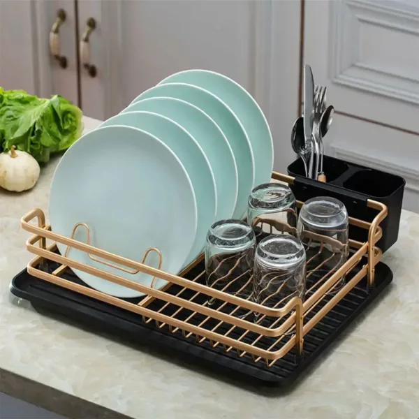 Golden Dish Drainer